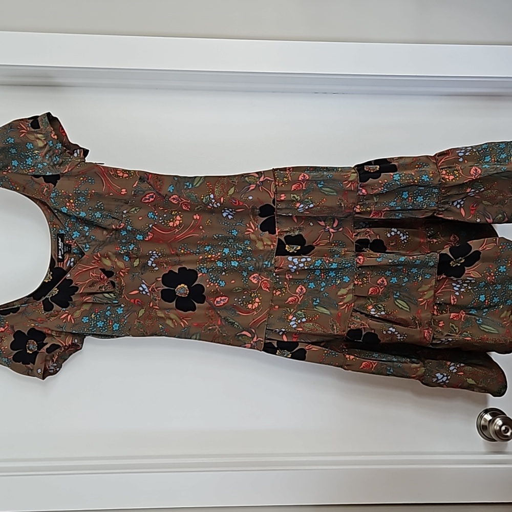 VINTAGE BETSEY JOHNSON NEW  YORK SILK DRESS